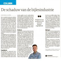 De schaduw van de bijlesindustrie - Pascal Cuijpers in Dagblad de Limburger, juli 2022