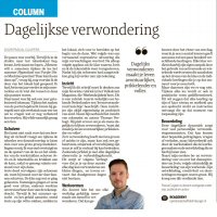 Dagelijkse verwondering - Pascal Cuijpers in Dagblad de Limburger, juni 2022