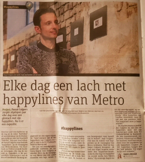 Pascal Cuijpers in Metro 2015